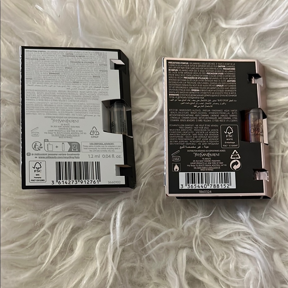 Yves Saint Laurent Skincare Collection Black and Gold - Picture 2 of 2